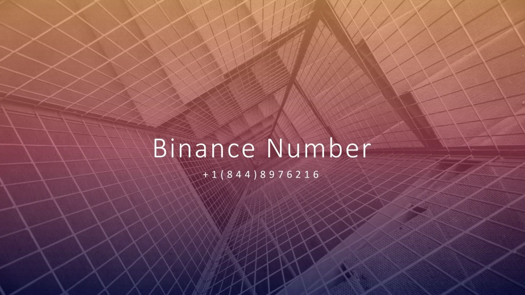 binance number