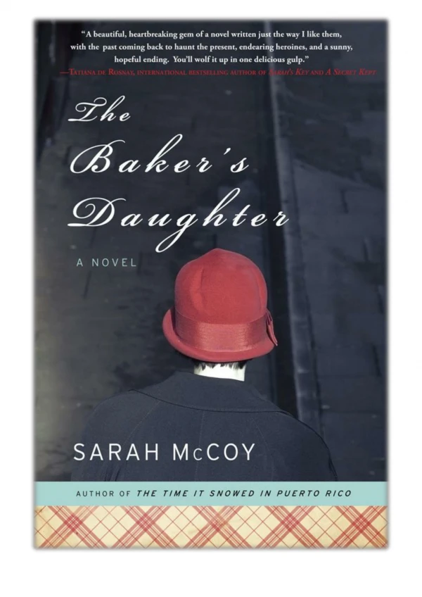 [PDF] Free Download The Baker's Daughter By Sarah McCoy
