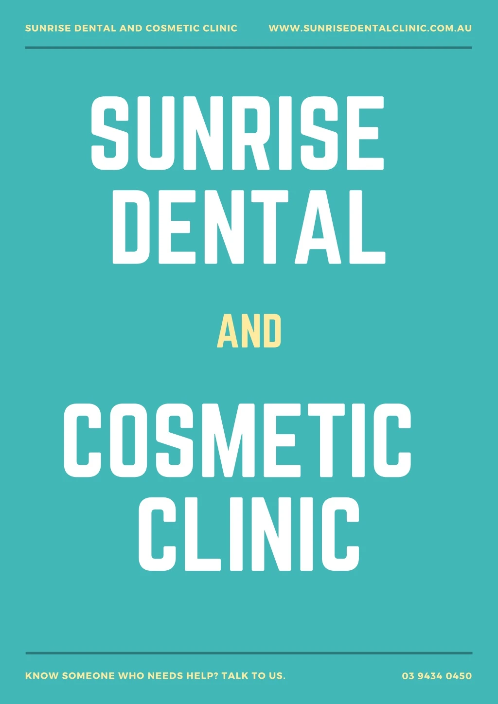sunrise dental and cosmetic clinic