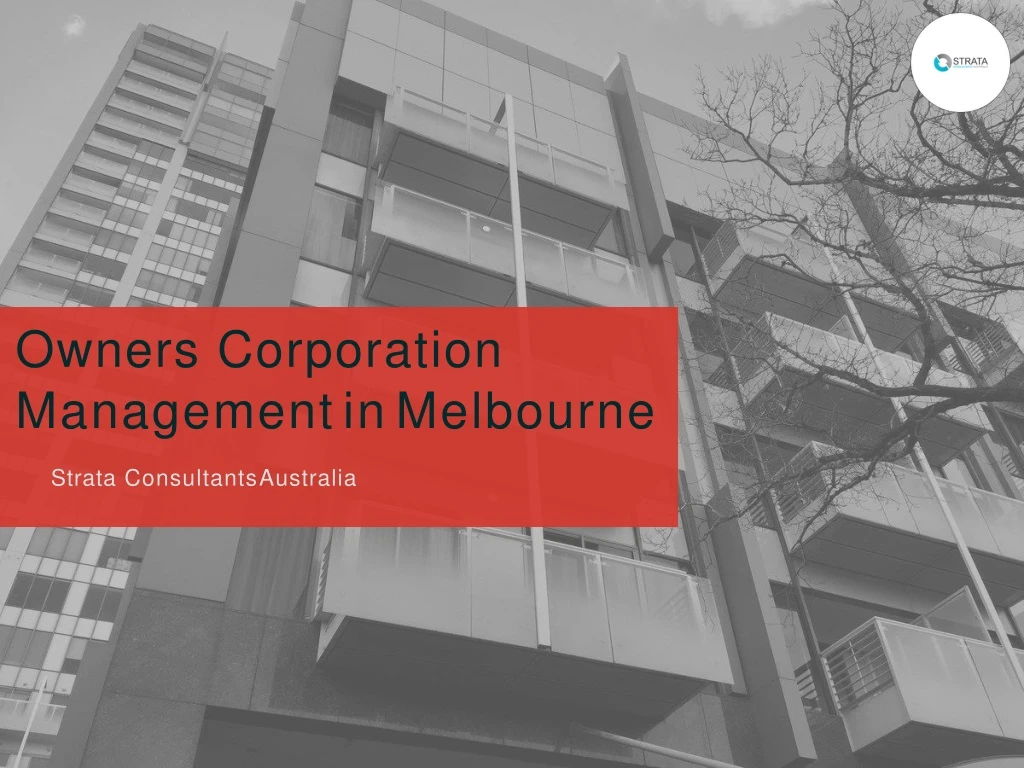 owners corporation management in melbourne
