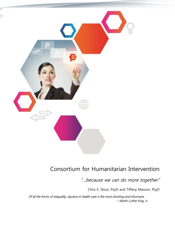 Consortium for Humanitarian Intervention: Model Description