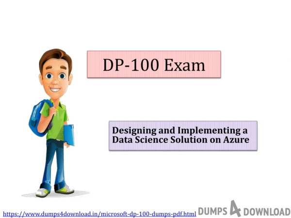 Free DP-100 Exam Dumps - Microsoft DP-100 Exam Questions | Dumps4download.in