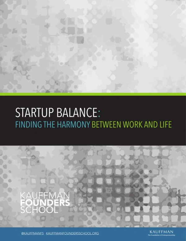 Kauffman foundersschool startupbalance_ebook2