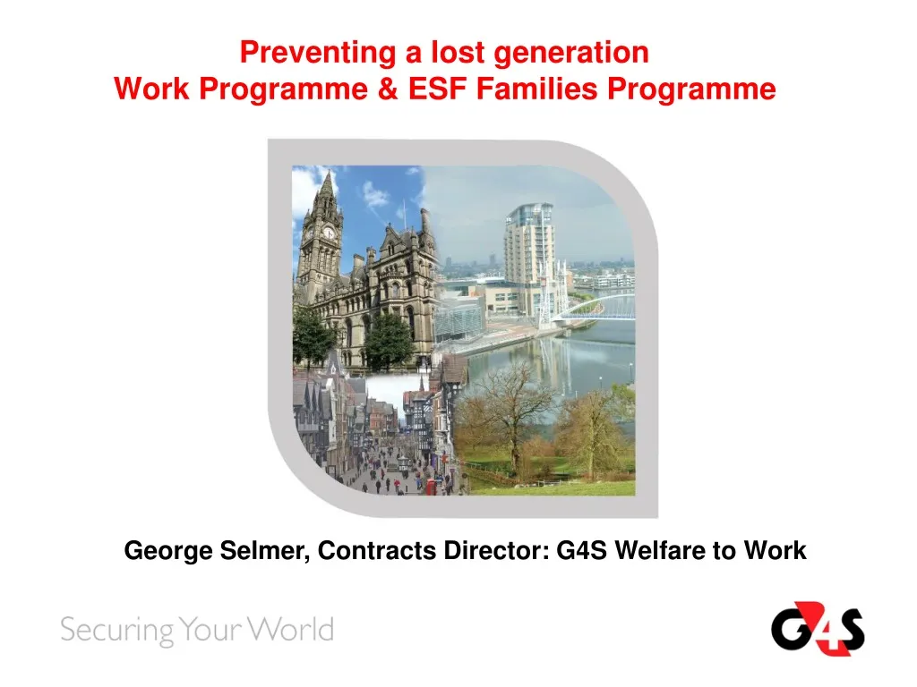 preventing a lost generation work programme esf families programme