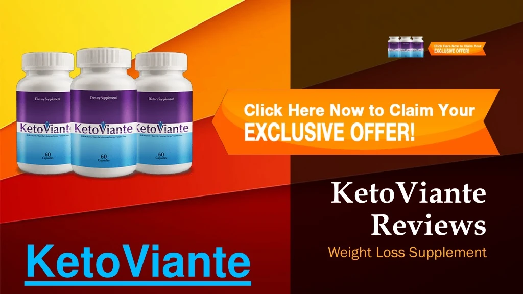 ketoviante reviews weight loss supplement