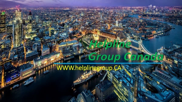 helpline group canada