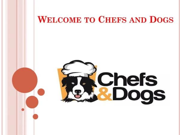 Raw Dog Food Canberra | Pet Supplies | Dog Treats | Chefs & Dogs