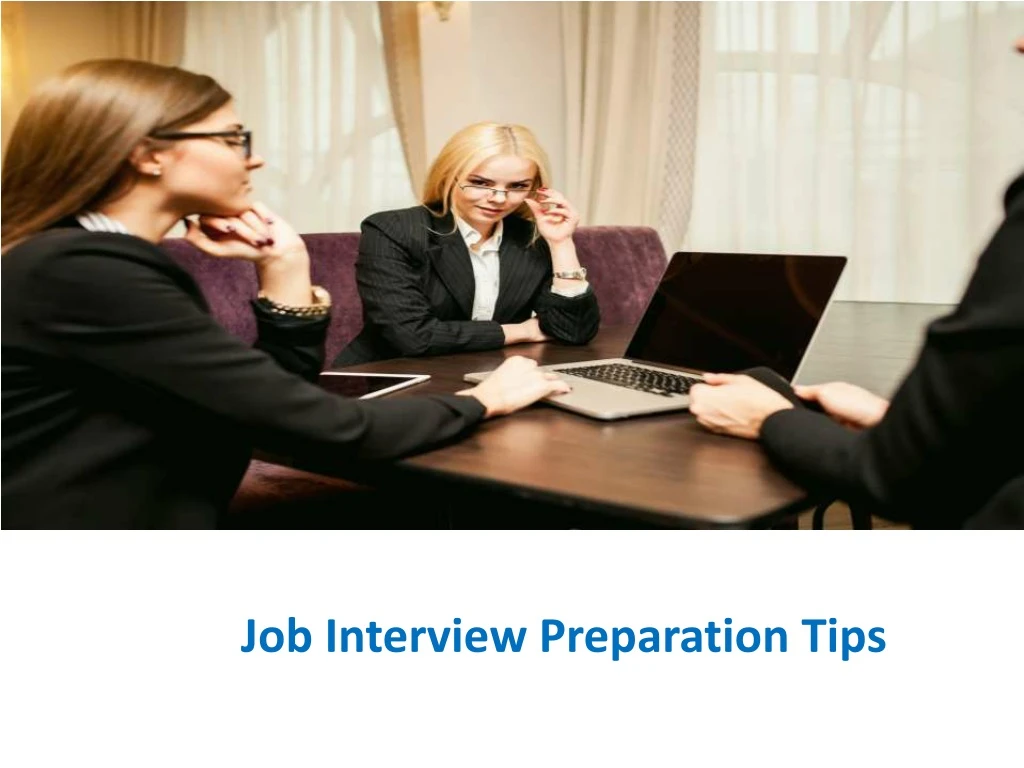 job interview preparation tips