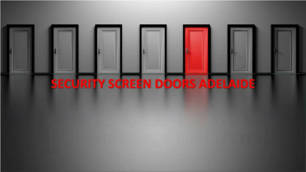 security screen doors adelaide