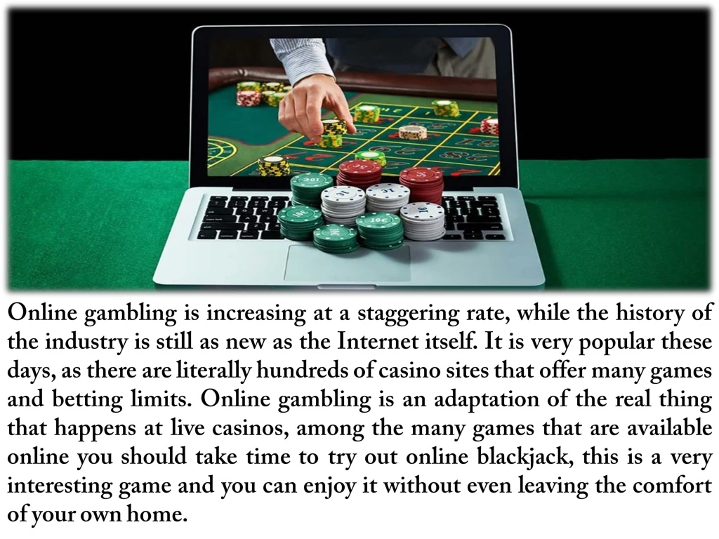 online gambling is increasing at a staggering