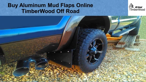 Buy Premium Mud Flaps Online - TimberWood Off Road