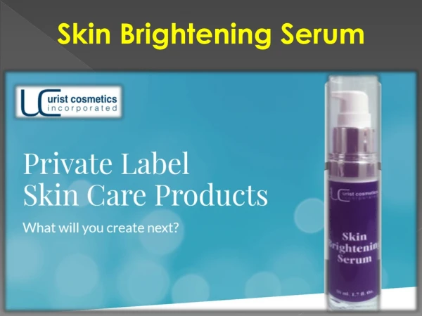 Skin Brightening Serum