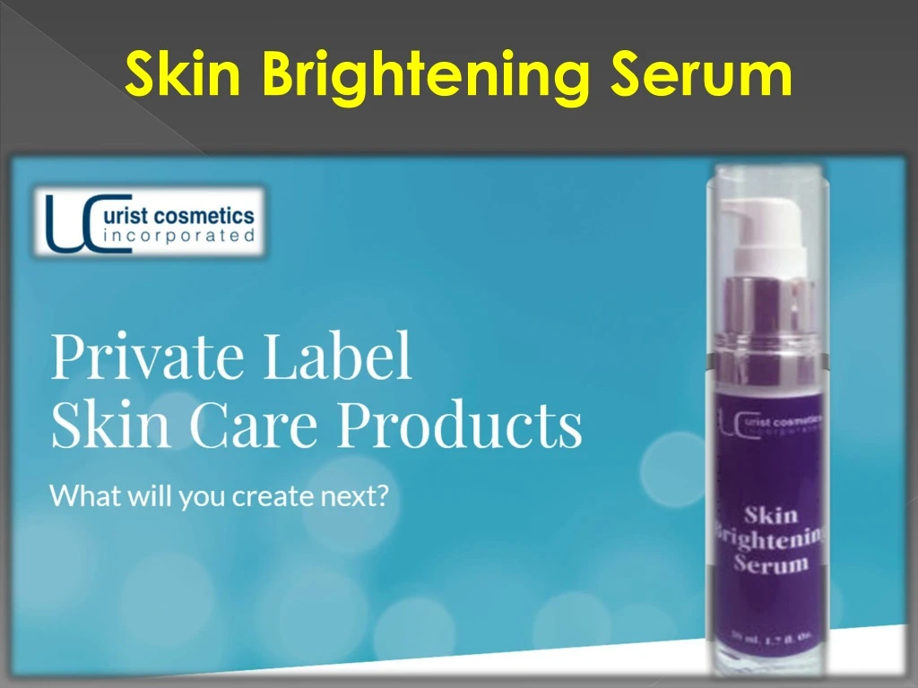 skin brightening serum