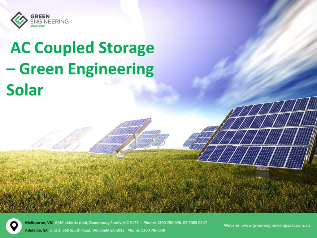 ac coupled storage green engineering solar