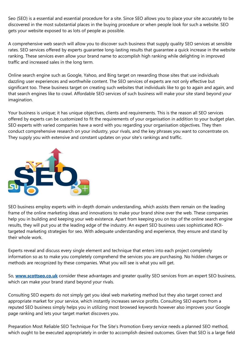 seo seo is a essential and essential procedure