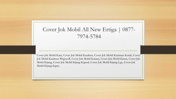 Cover Jok Mobil Avanza Lucu | 0877-7974-5784