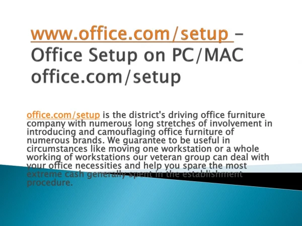 www office com setup office setup on pc mac office com setup