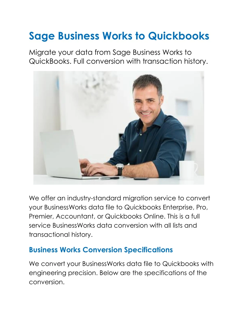 sage business works to quickbooks