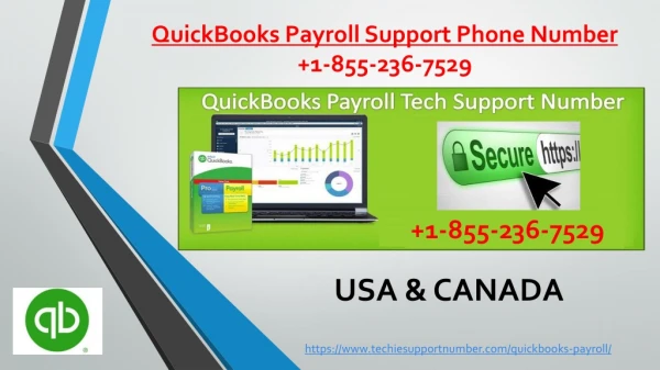 QuickBooks Payroll Support phone number 1 855-236-7529