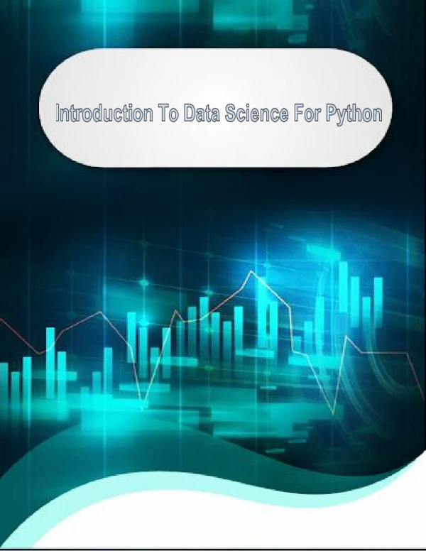 Introduction to Data Science for Python
