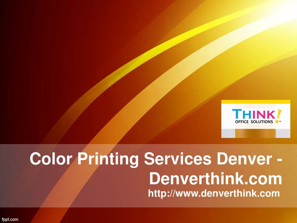 color printing services denver denverthink com