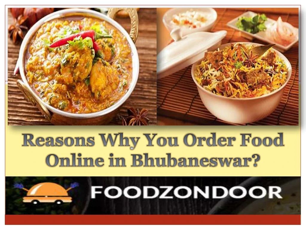 reasons why you order food online in bhubaneswar