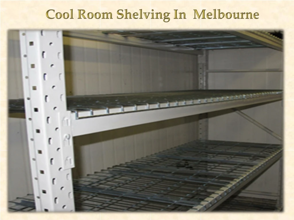 cool room shelving in melbourne