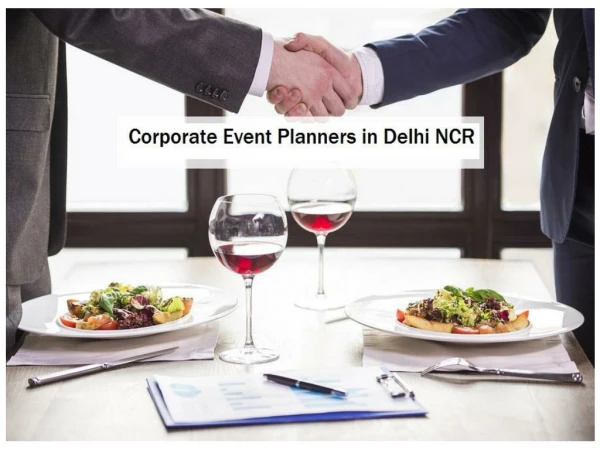 Best Corporate Event Planners in Delhi NCR