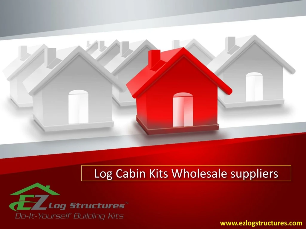 log cabin kits wholesale suppliers