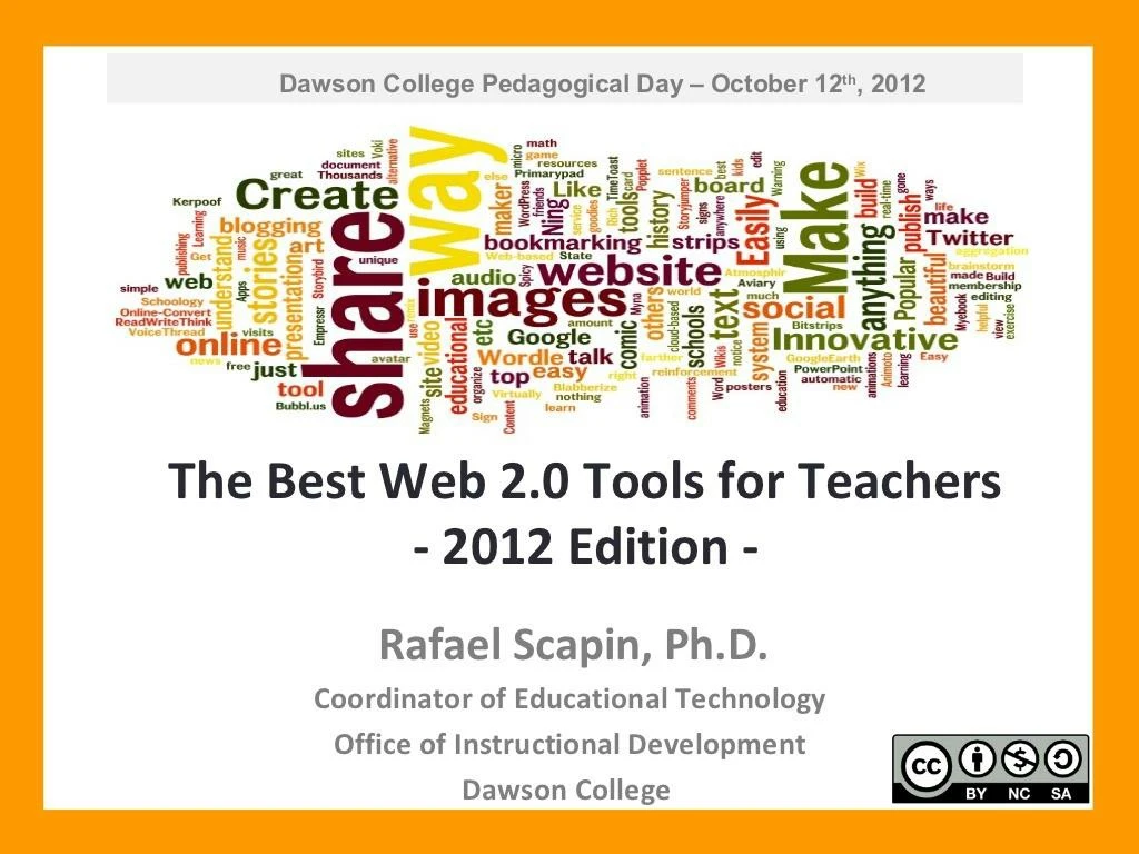 the best web 2 0 tools for teachers 2012 edition