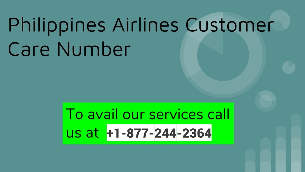 philippines airlines customer care number