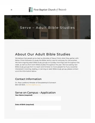 Adult bible studies