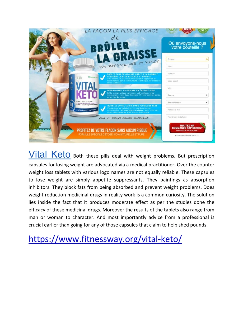 vital keto both these pills deal with weight