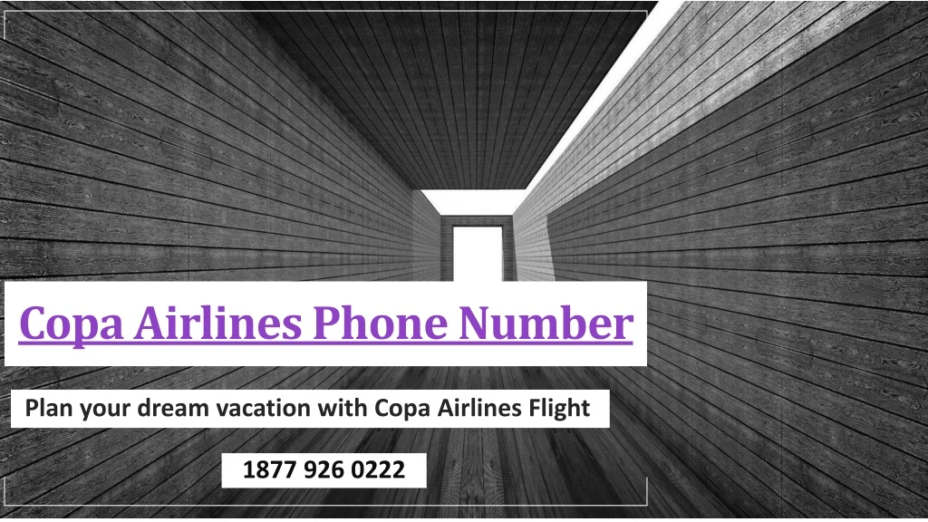 copa airlines phone number