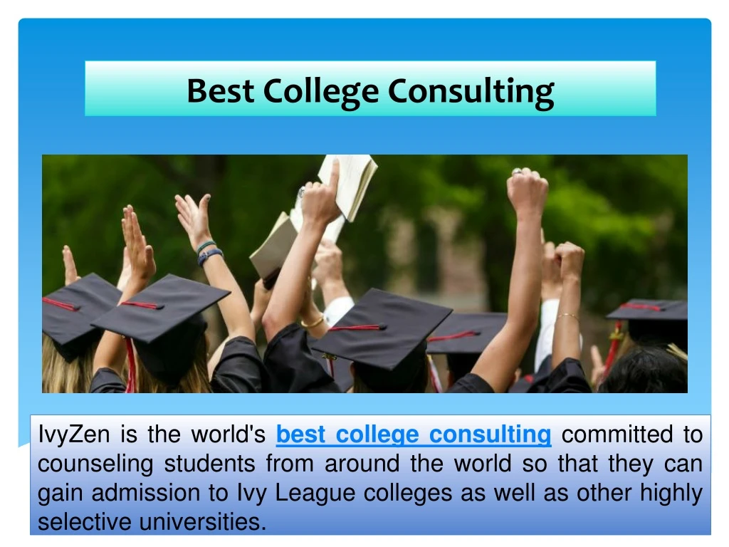 best college consulting