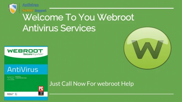 Webroot Support Number (1)-888-846-5560