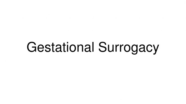 Gestational Surrogacy Process - Best Surrogacy Agencies - RSMC Fertile
