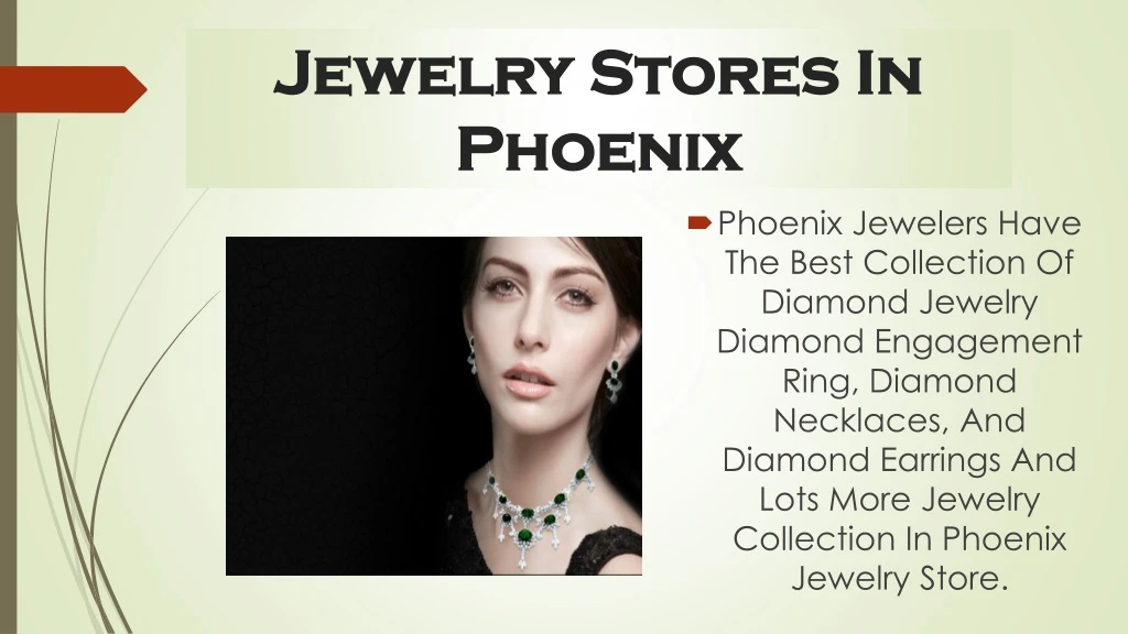 jewelry stores in phoenix