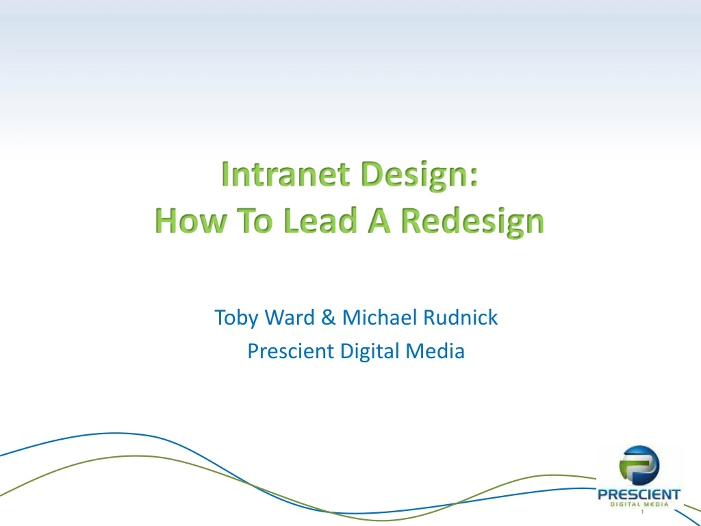 intranet design how to lead a redesign