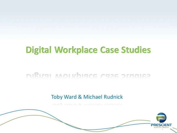 Digital Workplace Case Studies (Intranet)
