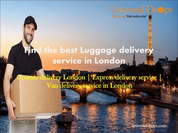 Find the best Luggage delivery service in London