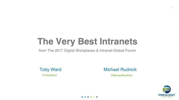 The Very Best Intranets and Digital Workplaces of 2017