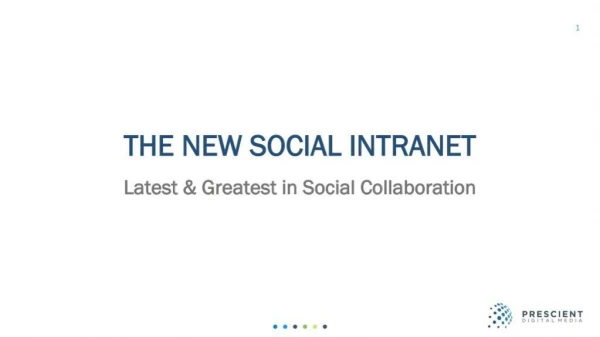 The New Social Intranet