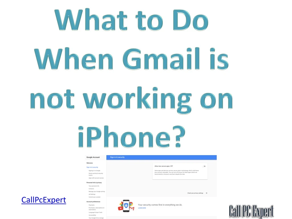 what to do when gmail is not working on iphone