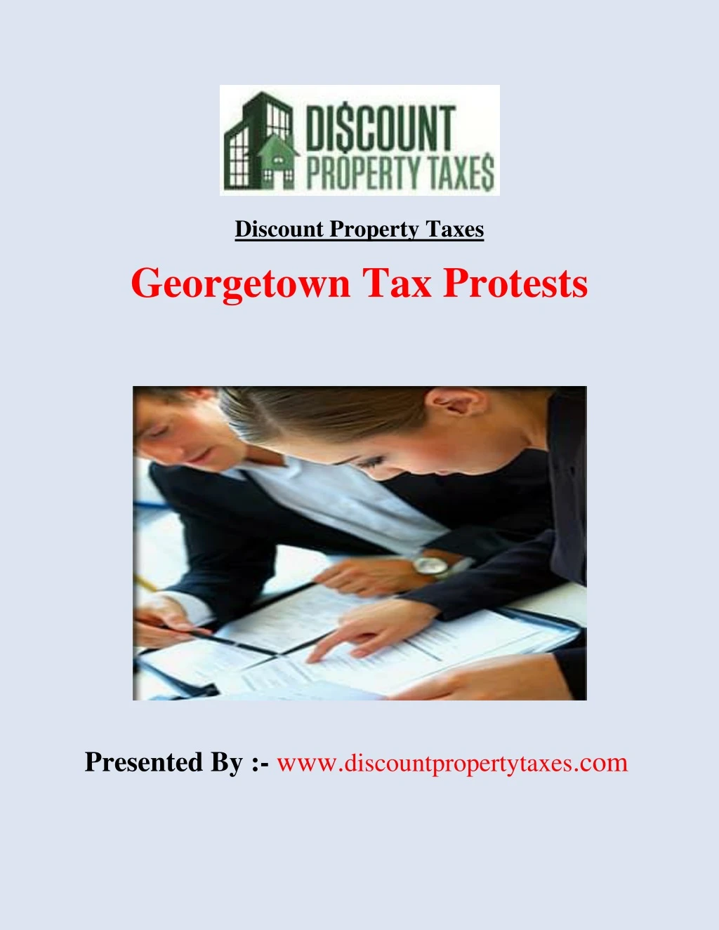 discount property taxes georgetown tax protests