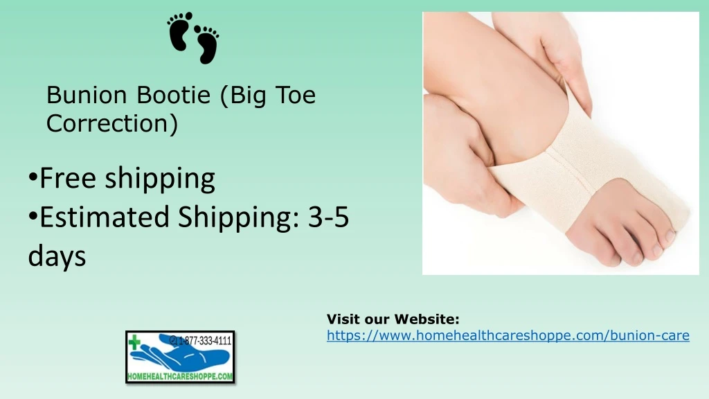 bunion bootie big toe correction