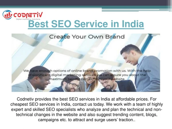 Best SEO Service in India