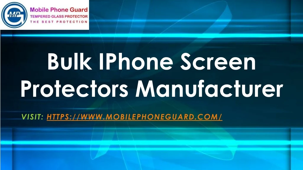 bulk iphone screen protectors manufacturer