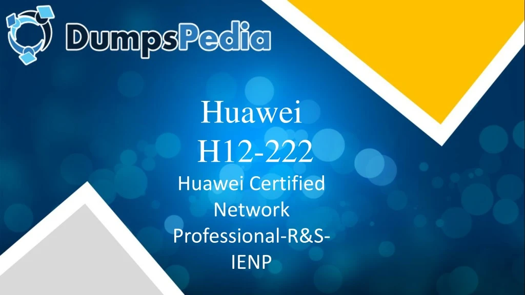 huawei h12 222 huawei certified network