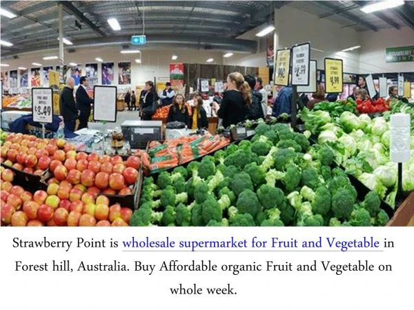 How Can You Achieve Healthy Fresh Fruit and Vegetables in Cheapest Supermarket